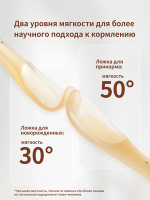 Ложечка для прикорма силиконовая, 1 шт, 4+ мес